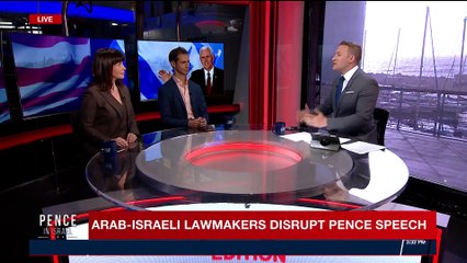 SPECIAL EDITION | Arab-Israeli lawmakers disrupt Pence speech | Monday, January 22nd 2018