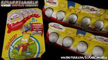 KINDER JOY - The Simpsons - Surprise Eggs [Unboxing]