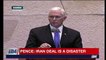 Pence says US will 'no longer certify' the Iran nuclear deal and that Trump waived agreement this year for 'last time'