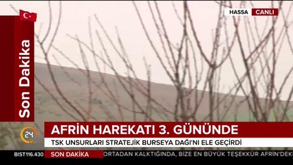 Afrin Harekatı 3. gününde