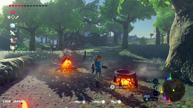 ZELDA BREATH OF THE WILD ITA - NINTENDO SWITCH - RICETTE E POZIONI