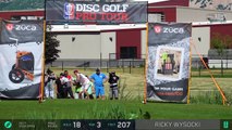 Ricky Wysocki Disc Golf Hole In One - Utah Open 2017 Final Round