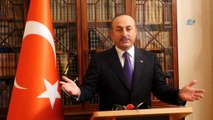 - Bakan Çavuşoğlu: 'Türkiye’yi tehdit edecek adımlardan herkesin uzak durması lazım'- 'İnsani konularda hiçbir ülke Türkiye kadar hassas değildir'- 'Cumhurbaşkanı Erdoğan Trump'la görüşecek'