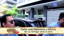 Enfrentamiento entre los abogados de Carlos José Matamoros y La Gringa