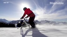 This kickass ski bike will help you master the slopes