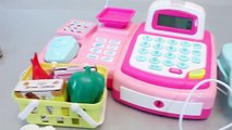 Cash Register Shopping Market Learn Colors Slime Play Doh Toy Surprise Eggs