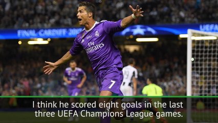 Ronaldo's stats are extraordinary - Zidane