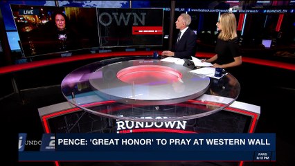 THE RUNDOWN | Palestinians snub Pence during Israel visit | Tuesday, January 23rd 2018