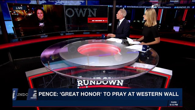 THE RUNDOWN | Palestinians snub Pence during Israel visit | Tuesday, January 23rd 2018