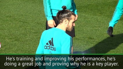 Fit again Bale already improving - Zidane
