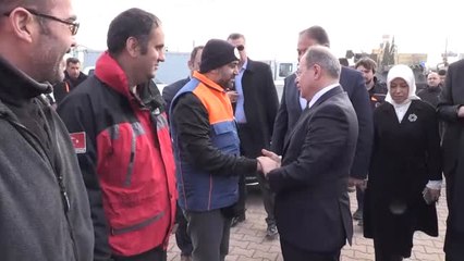 Başbakan Yardımcısı Akdağ 3. Hudut Tabur Komutanlığı'nı Ziyaret Etti (1)