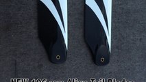 Testing new ALIGN 106 tail blades - Luca Pescante T-Rex