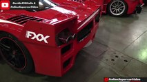 Ferrari FXX Evoluzione and its SCREAMING V12 engine!!! - Motor Show Bolog