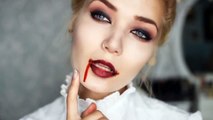 Seductive Vampire Makeup Tutorial || Hallowe