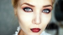 Seductive Vampire Makeup Tutorial || Hall