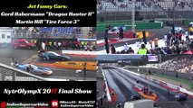 Jet Funny Cars CRAZY Final Race - 10.000 HP Show!!! - HUGE FLAMES at Hockenheimring Nitrolympx