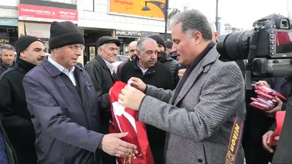 Zeytin Dalı Harekatı - Vatandaşlara 44 bin bayrak dağıtıldı - MALATYA