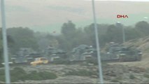 Hatay - Hassa'nın Sınır Bölgesindeki Bekleyen Tankların Görüntüsü