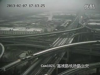 Here's how pileups happen: a 19-car chain accident in China