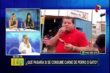 ¿Qué riesgos existen si consume carne de perro o gato?