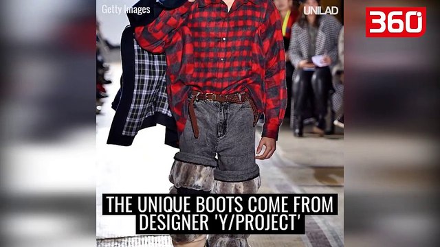 Trendi më i ri i çizmeve për meshkuj po i lë të gjithë me gojë hapur (360video)