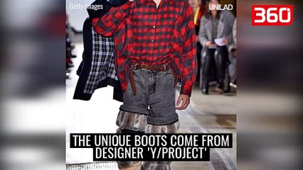 Trendi më i ri i çizmeve për meshkuj po i lë të gjithë me gojë hapur (360video)