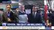 Usine Toyota d'Onnaing: Macron annonce la création de 800 postes dont 700 CDI