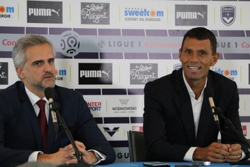 La présentation de Gustavo Poyet à la presse
