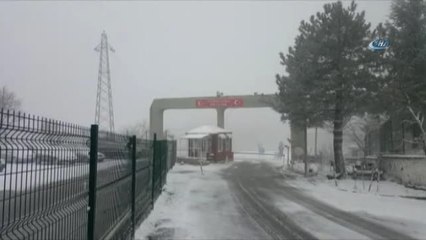 Kırklareli'de Kar Yağışı Başladı