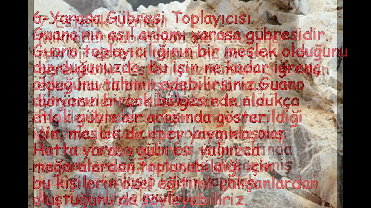 DÜNYANIN EN İĞRENÇ 7 MESLEĞİ
