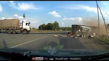 Truck Loses Load - from our RoadCams Channel