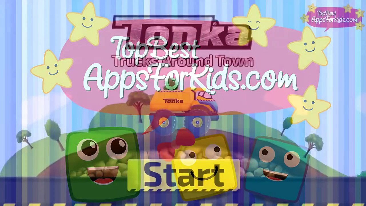 Tonka Trucks for Kids ðŸš› Dump Truck, Garbage Truck, Bulldozer Gam