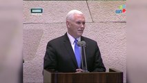 Vice President Pence announces plan to move US embassy to Israel before 2019