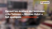 Nicolas Hulot explique qu’il n’est «pas si écolo que ça»