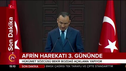 Afrin Harekatı 3. Gününde