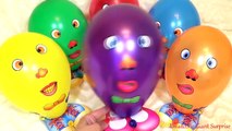Learn Colors with Balloons and Finger Family Song- Video for Kids - Nursery rhym