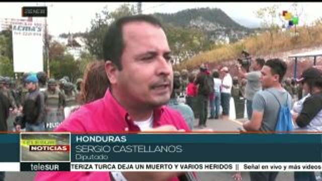 Opositores a reelección del pdte. hondureño mantendrán su resistencia