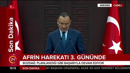 Afrin Harekatı 3. Gününde