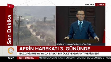 Afrin Harekatı 3. Gününde