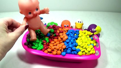 Balloon Song with Finger Family for Kids Learning Colors - Baby Doll & MM for Ch