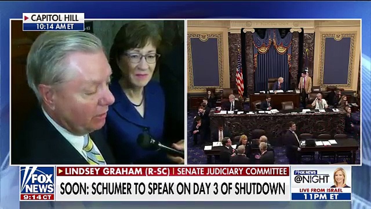 Fox News America's Newsroom 10AM 1/22/18 January 22,2018 Breaking News Today