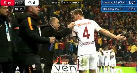 Video herunterladen: Eren Derdiyok 2nd Goal - Kayserispor 0-1 Galatasaray 22.01.2018