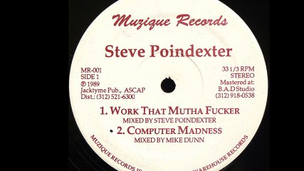 Steve Poindexter - Work That Mutha Fu.... (A1)