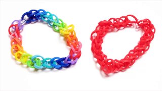 Rainbow Loom 單鍊手鐲(Single Bracelet)- 彩虹編織器中文教學