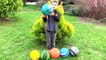 Learn Colors with Basketballs for Children, Toddlers and Babies - Colours with B