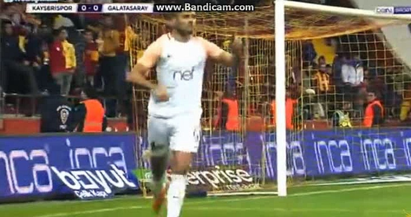 Half Time Goals - Kayserispor 0-2 Galatasaray 22.01.2018