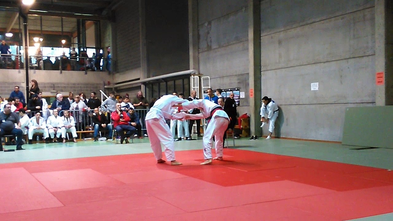 Provincial 2018 U21 -66kg Kilian Lefebvre du Grand-Hornu contre Matteo Gaudry de Frameries