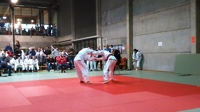 Provincial 2018 U21 -66kg Kilian Lefebvre du Grand-Hornu contre Matteo Gaudry de Frameries