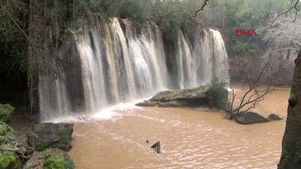 Antalya Kurşunlu Şelalesi, Son Yağmurdan Sonra Çağladı