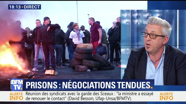 Prisons: négociations tendues entre la ministre de la Justice et les syndicats